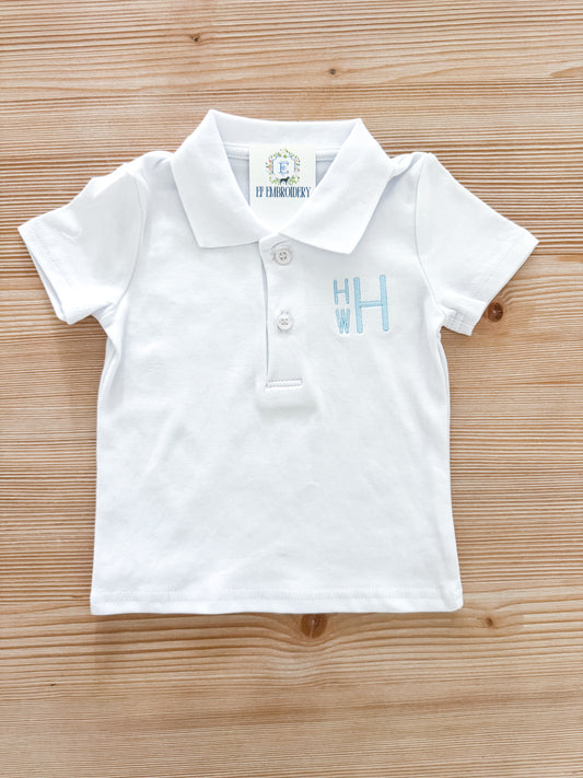 BOYS SHORT SLEEVE POLO