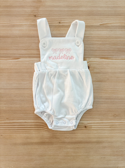 GIRLS KNIT SUNSUIT