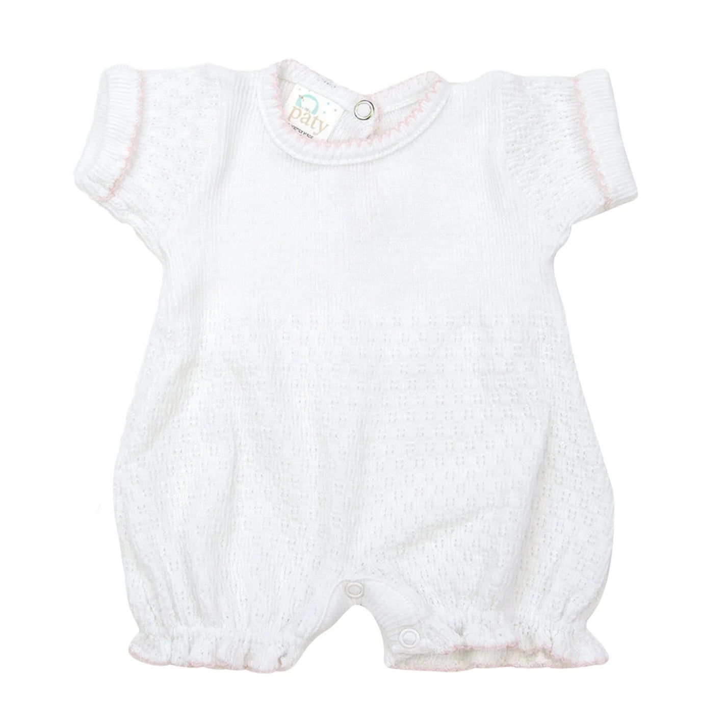 PATY PINK KNIT TRIM BUBBLE